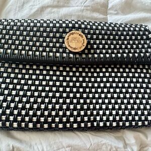 Maria Victoria Clutch Black & White